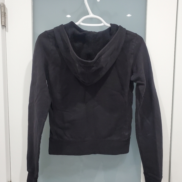 Juicy Couture classic Yorkie terrier black zip up hoodie - Picture 4 of 8